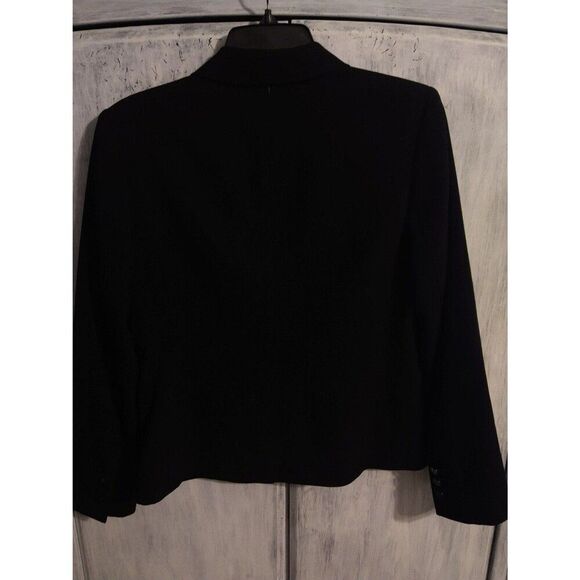 Calvin Klein  Classic, Officey, Edgy Black ladies small  blazer - Picture 6 of 11
